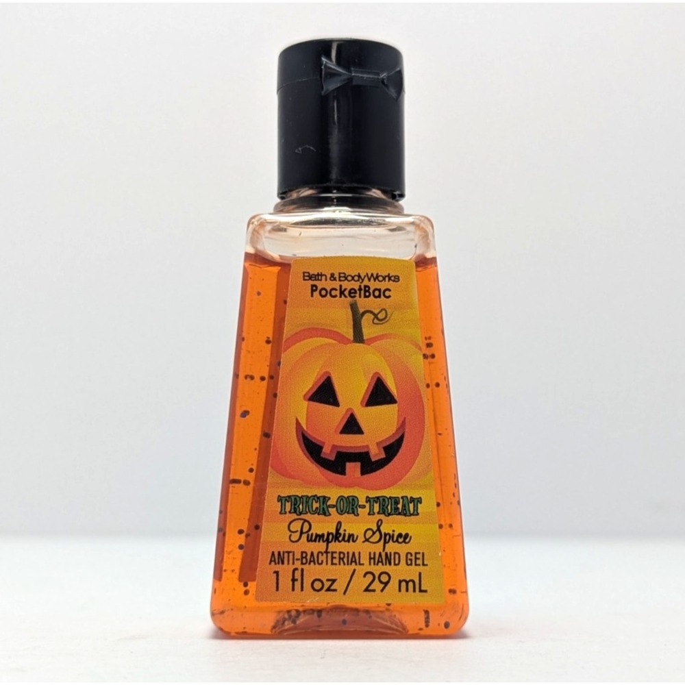 NOS Bath & Body Works Pocketbacs 2014 Trick-or-Treat Pumpkin Spice RARE 1 oz